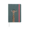Giraffe B6 Fabric Notebook -Sophie Allport poly77010b6 giraffe zsl b6 notebook cut out high res square