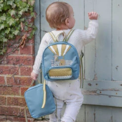 Bears & Balloons Mini Backpack -Sophie Allport poly79520s poly79590 bears balloons back pack shaped mini and lunch bag lifestyle high res square