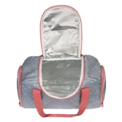 Multicoloured Hearts Picnic Bag -Sophie Allport poly81525 hearts multicoloured picnic bag pocket 2 cut out high res square