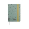 Hedgehogs B6 Fabric Notebook -Sophie Allport poly83510b6 hedgehog b6 notebook cut out high res square