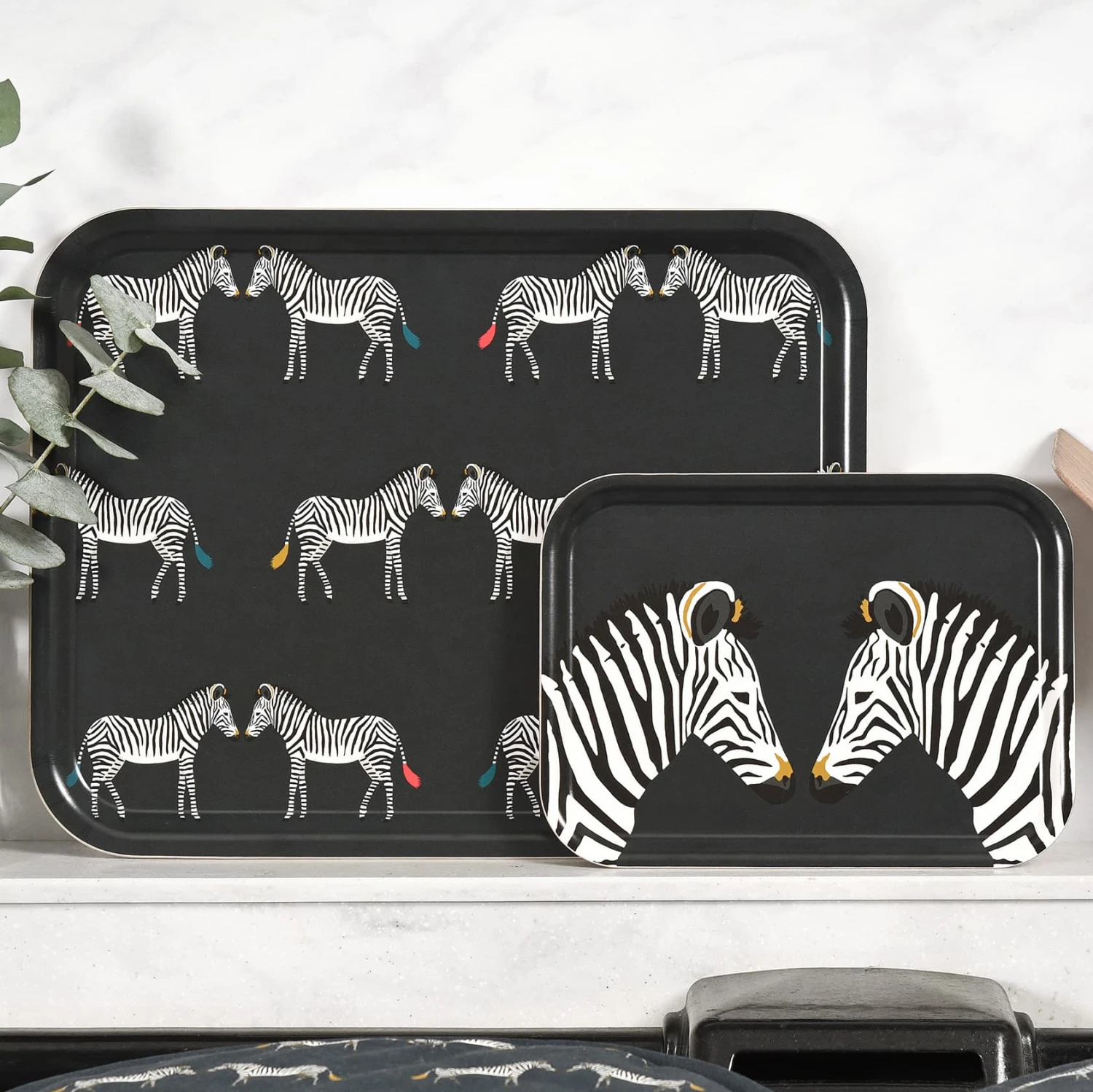 Zebra Serving Tray - Large 4 Zebra Serving Tray - Large - Image 2