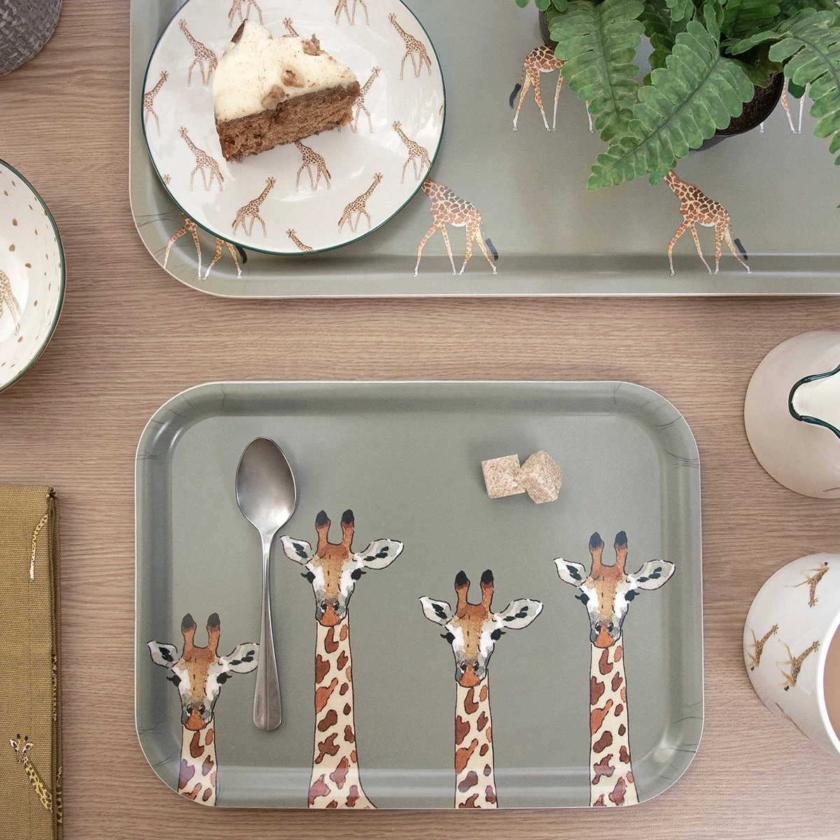 Giraffe Serving Tray - Small 3 Giraffe Serving Tray - Small