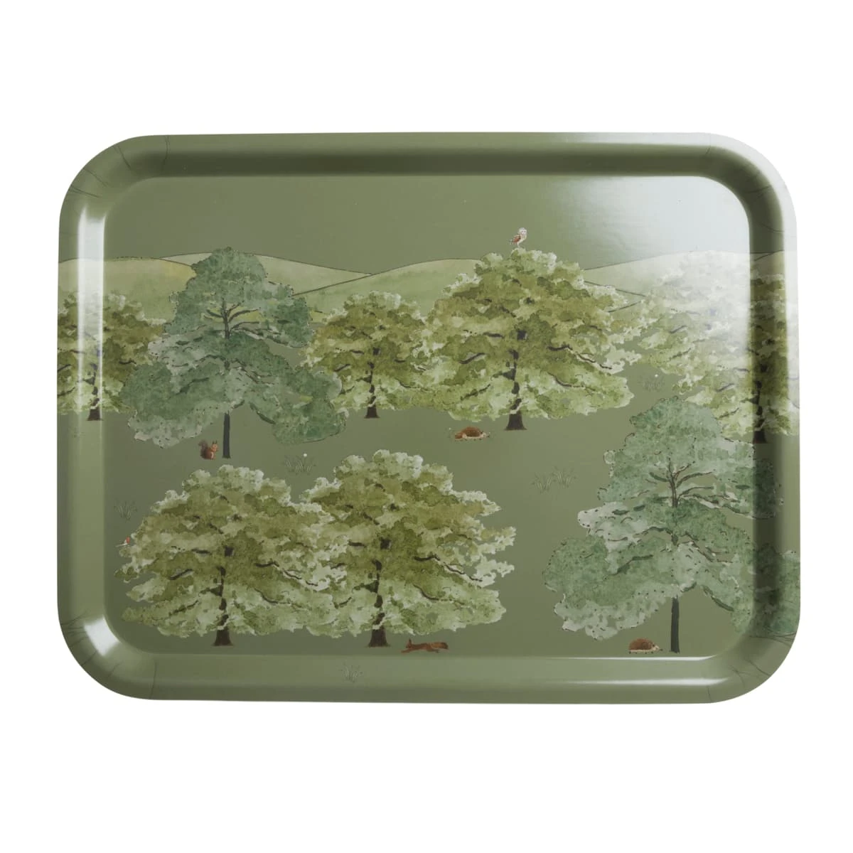 Trees Serving Tray - Large 3 Trees Serving Tray - Large