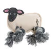 Sheep Rope Dog Toy 1 Sheep Rope Dog Toy -Sophie Allport ptd4325 sheep dog toy cut out web
