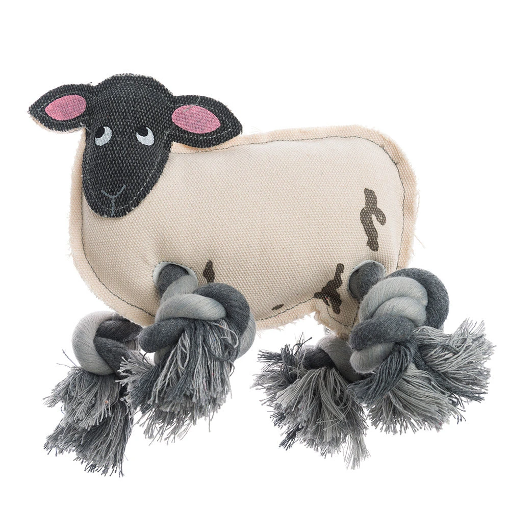 Sheep Rope Dog Toy 3 Sheep Rope Dog Toy