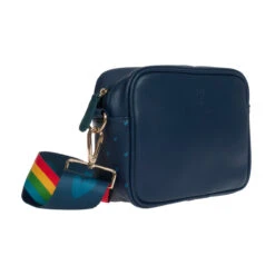 Multicoloured Hearts Camera Bag