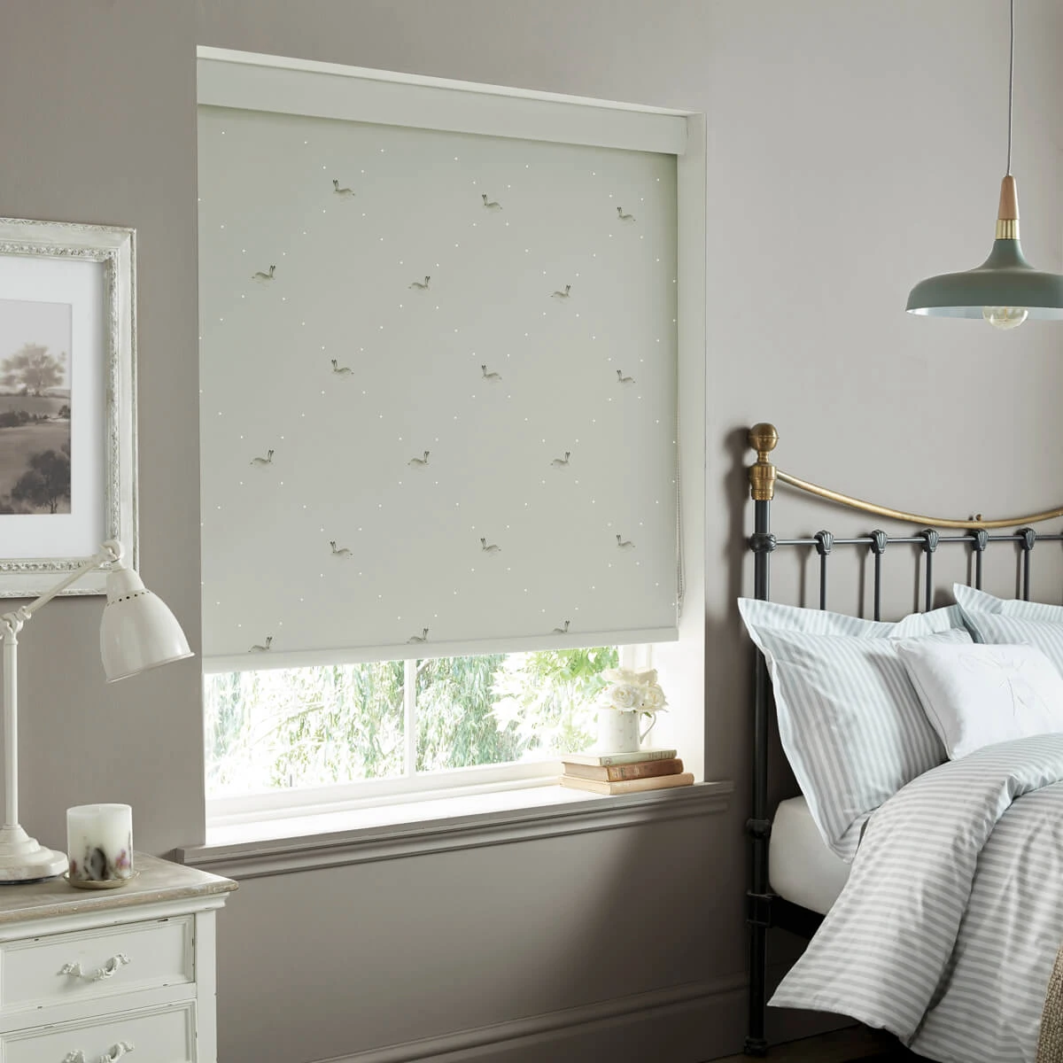 Hare Dove Made To Measure Roller Blind 5 Hare Dove Made To Measure Roller Blind - Image 3