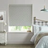 Hearts Grey Made To Measure Roller Blind -Sophie Allport rlb34gm2m hearts grey artwork roller blind made to measure lifestyle high res square