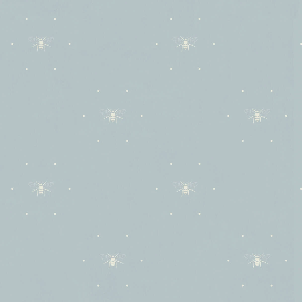 Bees Duck Egg Made To Measure Roman Blind 4 Bees Duck Egg Made To Measure Roman Blind - Image 2