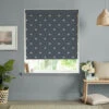 Elephant Deep Navy Made To Measure Roller Blind