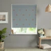 Foxes Teal Made To Measure Roller Blind