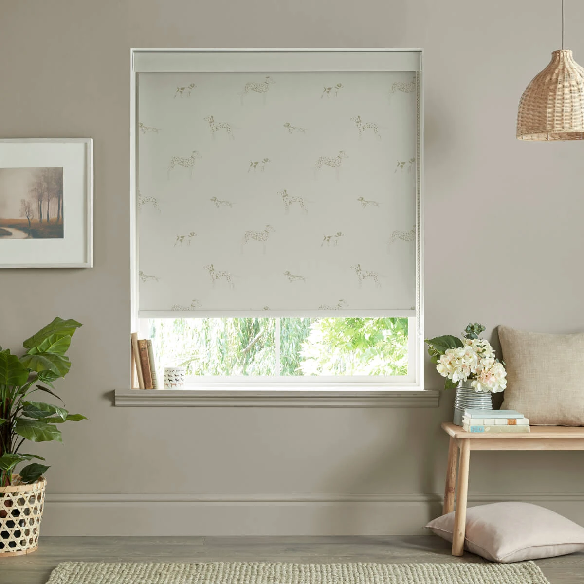 Fetch Natural Made To Measure Roller Blind 3 Fetch Natural Made To Measure Roller Blind