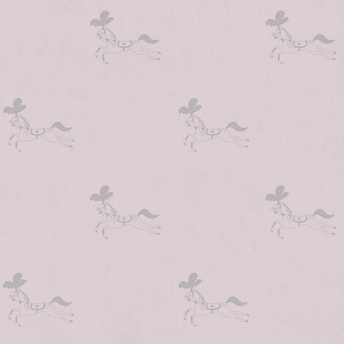 Fairground Ponies Soft Pink Made To Measure Roman Blind 4 Fairground Ponies Soft Pink Made To Measure Roman Blind - Image 2