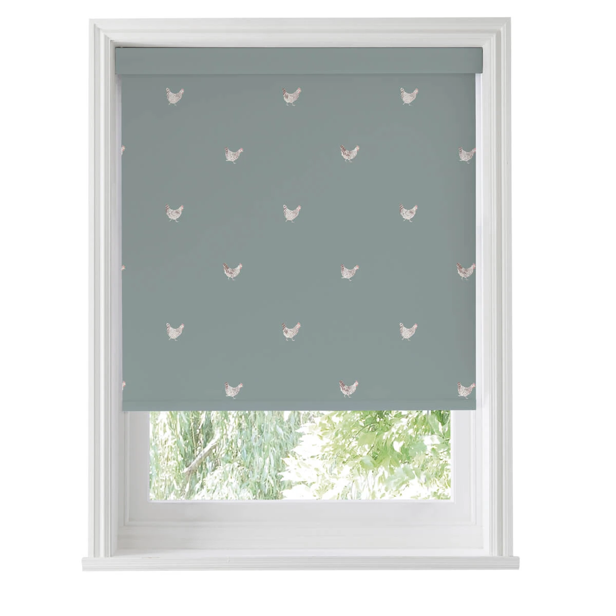 Chicken Deep Duck Egg Made To Measure Roller Blind 6 Chicken Deep Duck Egg Made To Measure Roller Blind - Image 4