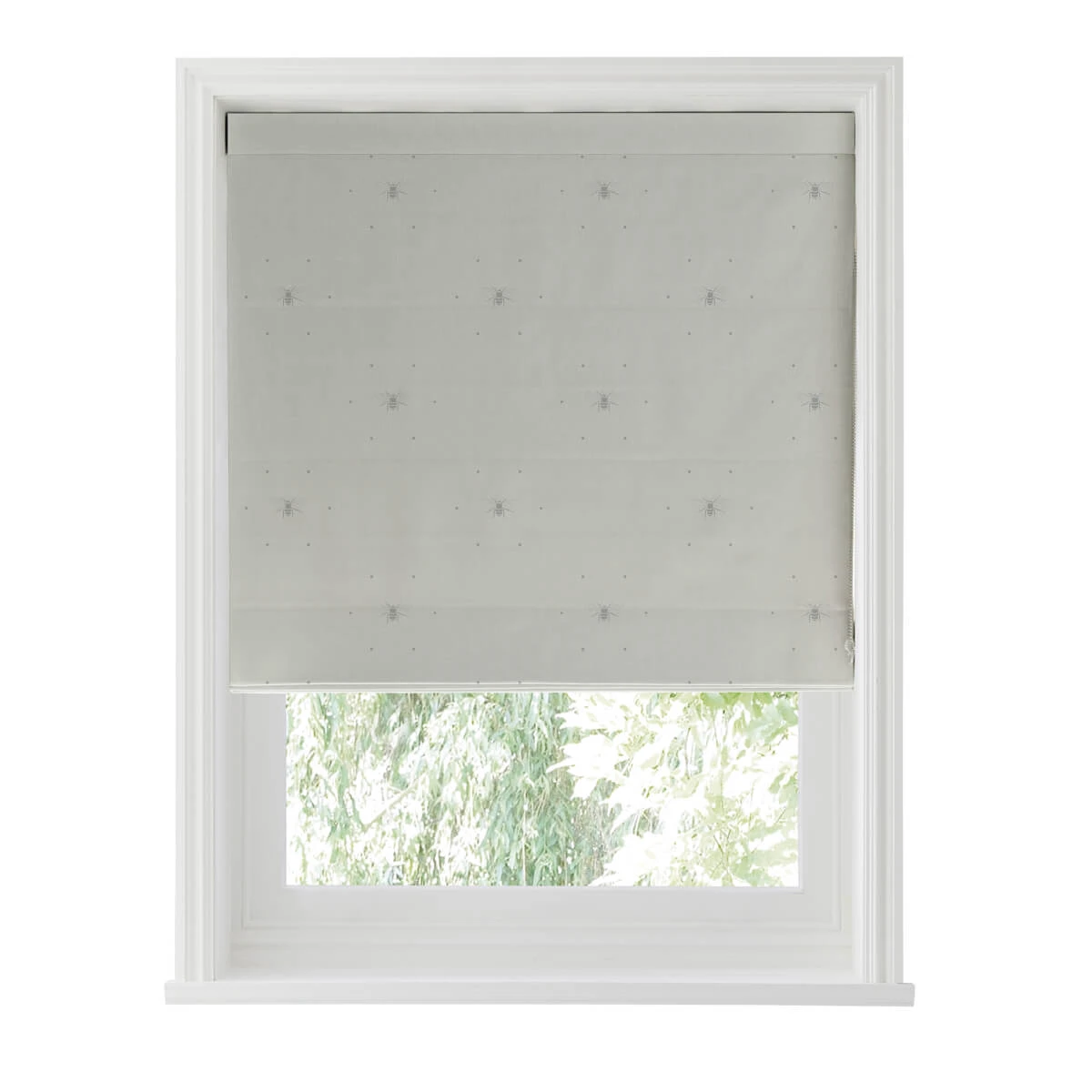 Bees Grey Made To Measure Roman Blind 6 Bees Grey Made To Measure Roman Blind - Image 4