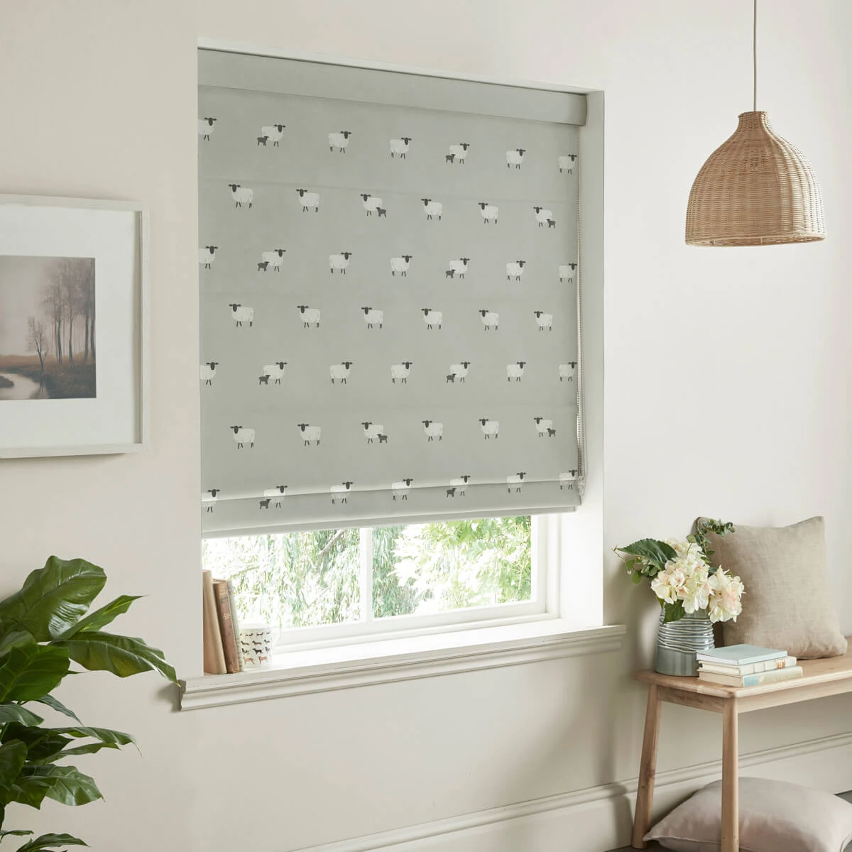 Sheep Pebble Made To Measure Roman Blind 5 Sheep Pebble Made To Measure Roman Blind - Image 3