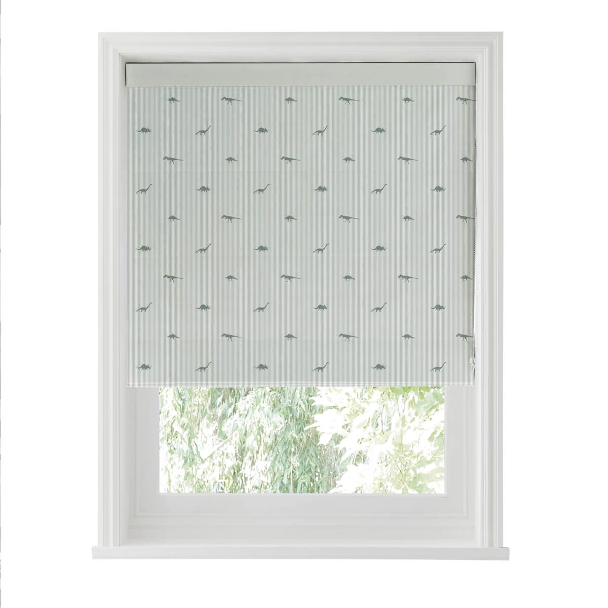 Dinosaurs Sage Made To Measure Roman Blind 6 Dinosaurs Sage Made To Measure Roman Blind - Image 4