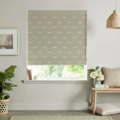 Dragonfly Sand Made To Measure Roman Blind