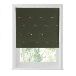 Foxes Forest Green Made To Measure Roman Blind -Sophie Allport rmb63fgm2m foxes forest green artwork roman blind made to measure cut out high res square ad260c0f c89f 4cc0 bd37 6a7a60c76702