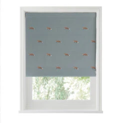 Foxes Teal Made To Measure Roman Blind -Sophie Allport rmb63tm2m foxes teal artwork roman blind made to measure cut out high res square b3d74be3 dff1 4ad7 ad41 b1dcac0b0003