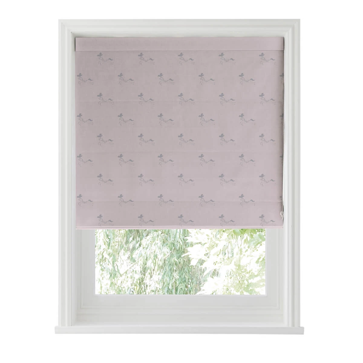Fairground Ponies Soft Pink Made To Measure Roman Blind 6 Fairground Ponies Soft Pink Made To Measure Roman Blind - Image 4