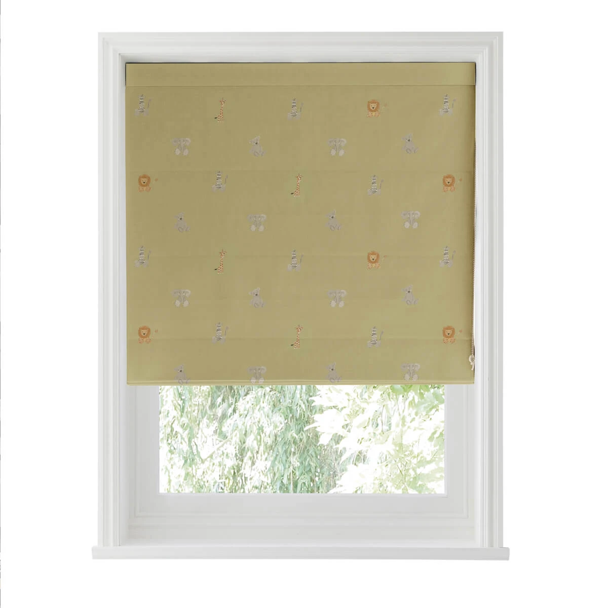 Bears Soft Mustard Made To Measure Roman Blind 5 Bears Soft Mustard Made To Measure Roman Blind - Image 3