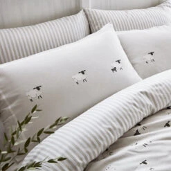 Sheep Pair Of Pillowcases