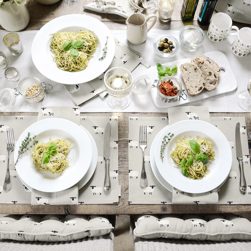 Sheep Napkins (Set Of 4) 6 Sheep Napkins (Set Of 4) - Image 4