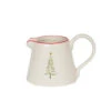 Christmas Trees Mini Stoneware Jug -Sophie Allport smj93 christmas trees stoneware jug mini cut out high res square