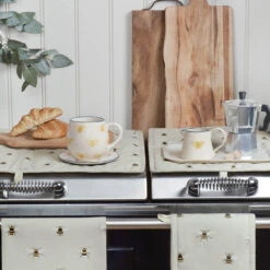 Bees Mini Stoneware Jug -Sophie Allport spm36 smj36 bees stoneware mug and mini jug lifestyle high res square e69029d7 a947 4732 ae60 f287273733e9