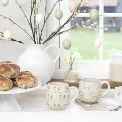 Sheep Napkins (Set Of 4) 12 Sheep Napkins (Set Of 4) -Sophie Allport spm8 spm43 chicken and sheep stoneware mug patterned 3 lifestyle high res square