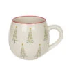 Christmas Trees Stoneware Mug 2 Christmas Trees Stoneware Mug -Sophie Allport spm93 christmas trees stoneware mug cut out high res square