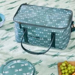 Dragonfly Woven Picnic Blanket -Sophie Allport ss23 dragonfly POLY109525 Picnic Bag square bcb25c67 e5d0 4803 a3b9 cd86098995e0