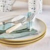 Teal Gingham Linen Napkins (Set Of 4) -Sophie Allport ss23 gingham LINWLT300 Teal Napkins detail square