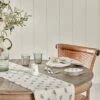 Olive Linen Table Runner 1 Olive Linen Table Runner -Sophie Allport ss23 olive LIN107810 table runner square