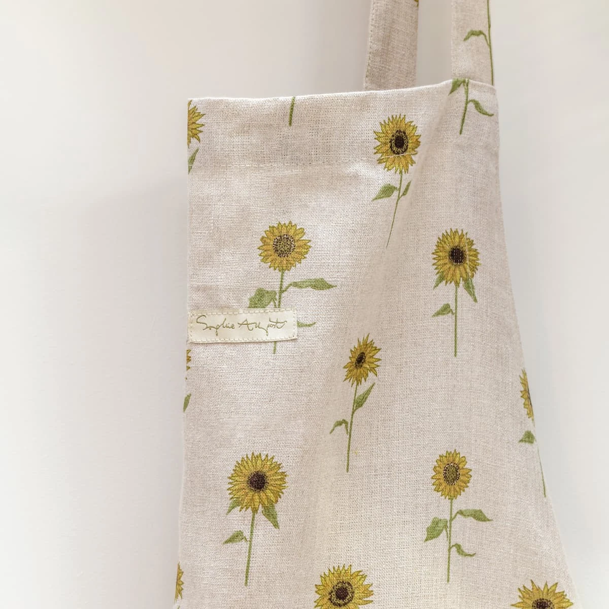 Sunflower Linen Adult Apron 4 Sunflower Linen Adult Apron - Image 2