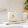 Sunflower Stoneware Mug -Sophie Allport ss23 sunflower spm108 mug square 3