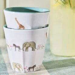 Sophie Allport 31 Animals Of The Savannah Melamine Beaker