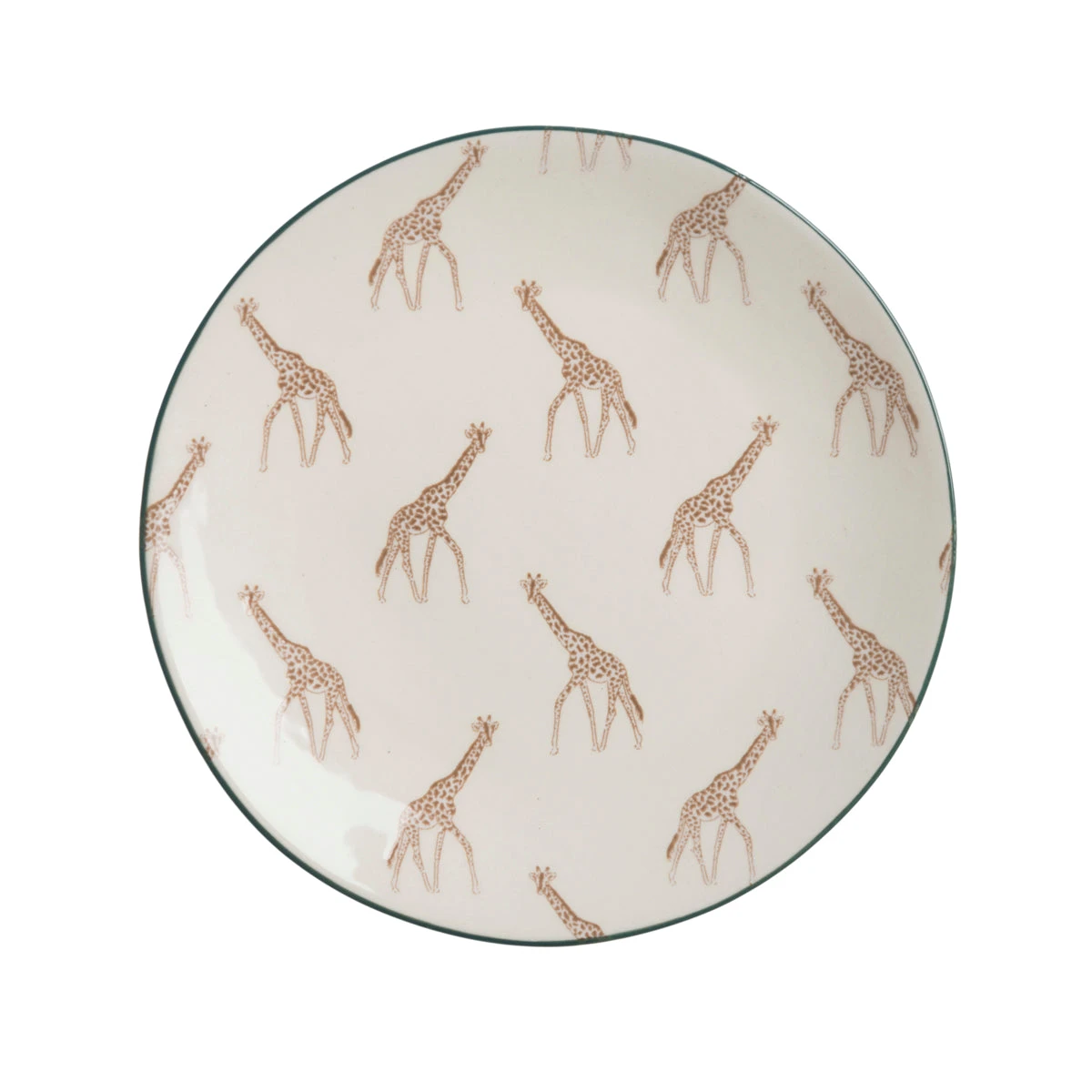 Giraffe Stoneware Small Side Plate 3 Giraffe Stoneware Small Side Plate