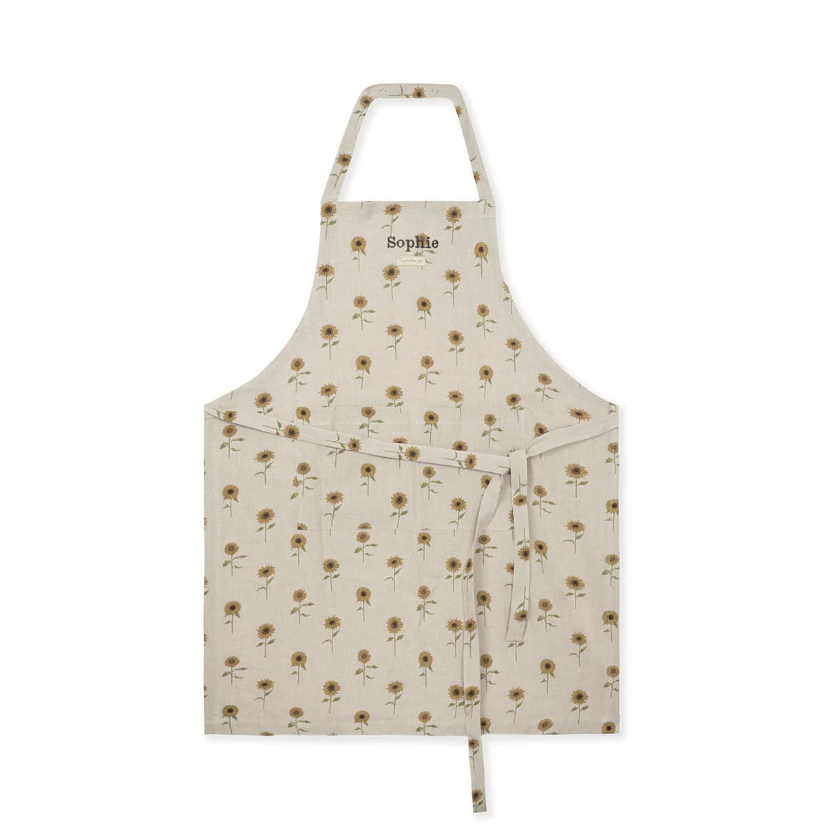 Sunflower Linen Adult Apron 8 Sunflower Linen Adult Apron - Image 6