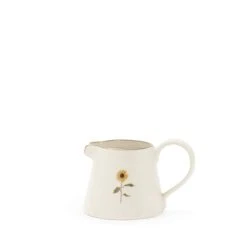 Sunflower Mini Stoneware Jug 7 Sunflower Mini Stoneware Jug -Sophie Allport sunflowers stoneware mini jug cutout smj108 ss23 high res square
