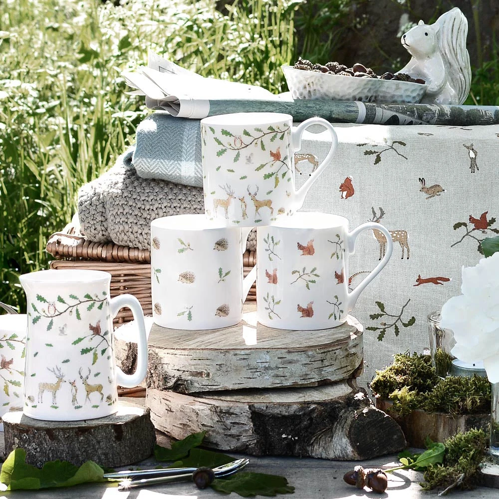 Woodland Scene Jug - Small 4 Woodland Scene Jug - Small - Image 2