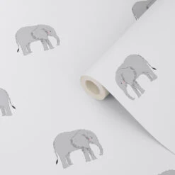 Elephant Grey Wallpaper