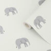 Elephant Sage Wallpaper 2 Elephant Sage Wallpaper -Sophie Allport wp54s elephant wallpaper sage 2 cut out high res square