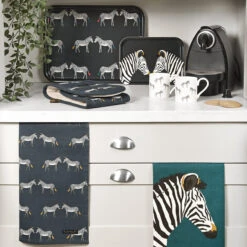 Zebra Serving Tray - Large 8 Zebra Serving Tray - Large -Sophie Allport zebra zsl kitchen collection lifestyle high res square 2 aa58a6f3 5a69 48de 89d6 f47e3d1e261e