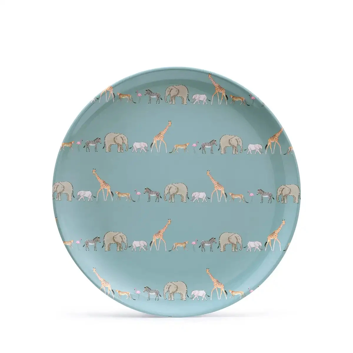 Animals Of The Savannah Melamine Dinner Plate 6 Animals Of The Savannah Melamine Dinner Plate - Image 4